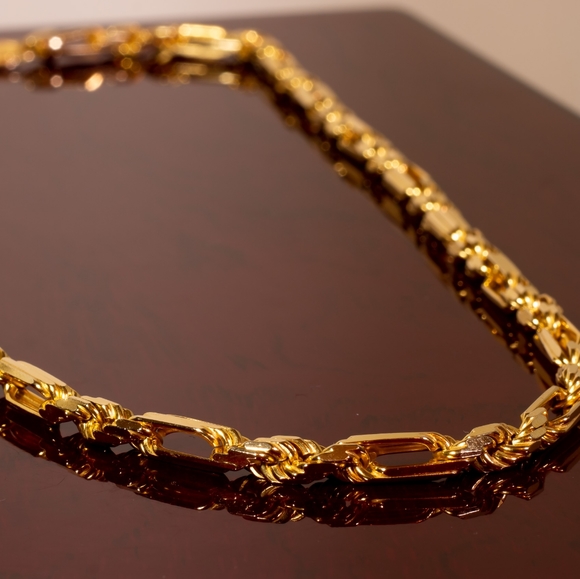 Italy 14k Milano Rope Gold Chain 20"/53g - Picture 2 of 7